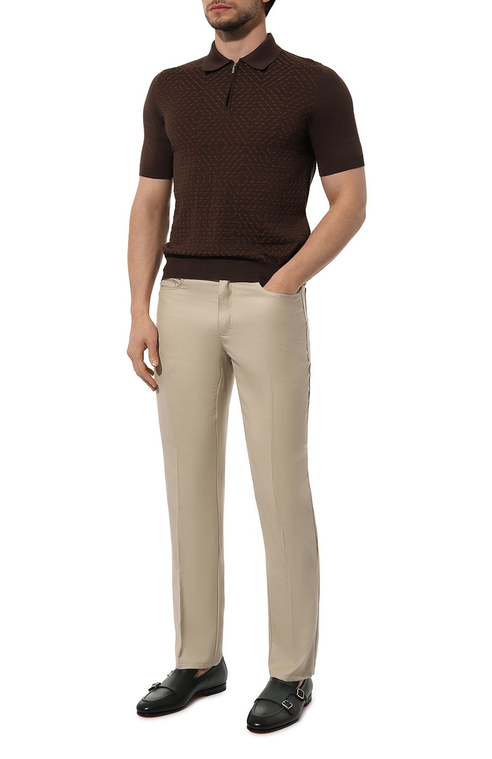 Шерстяные брюки STEFANO RICCI, арт. M8T41B0130/S3WK05, фото 2