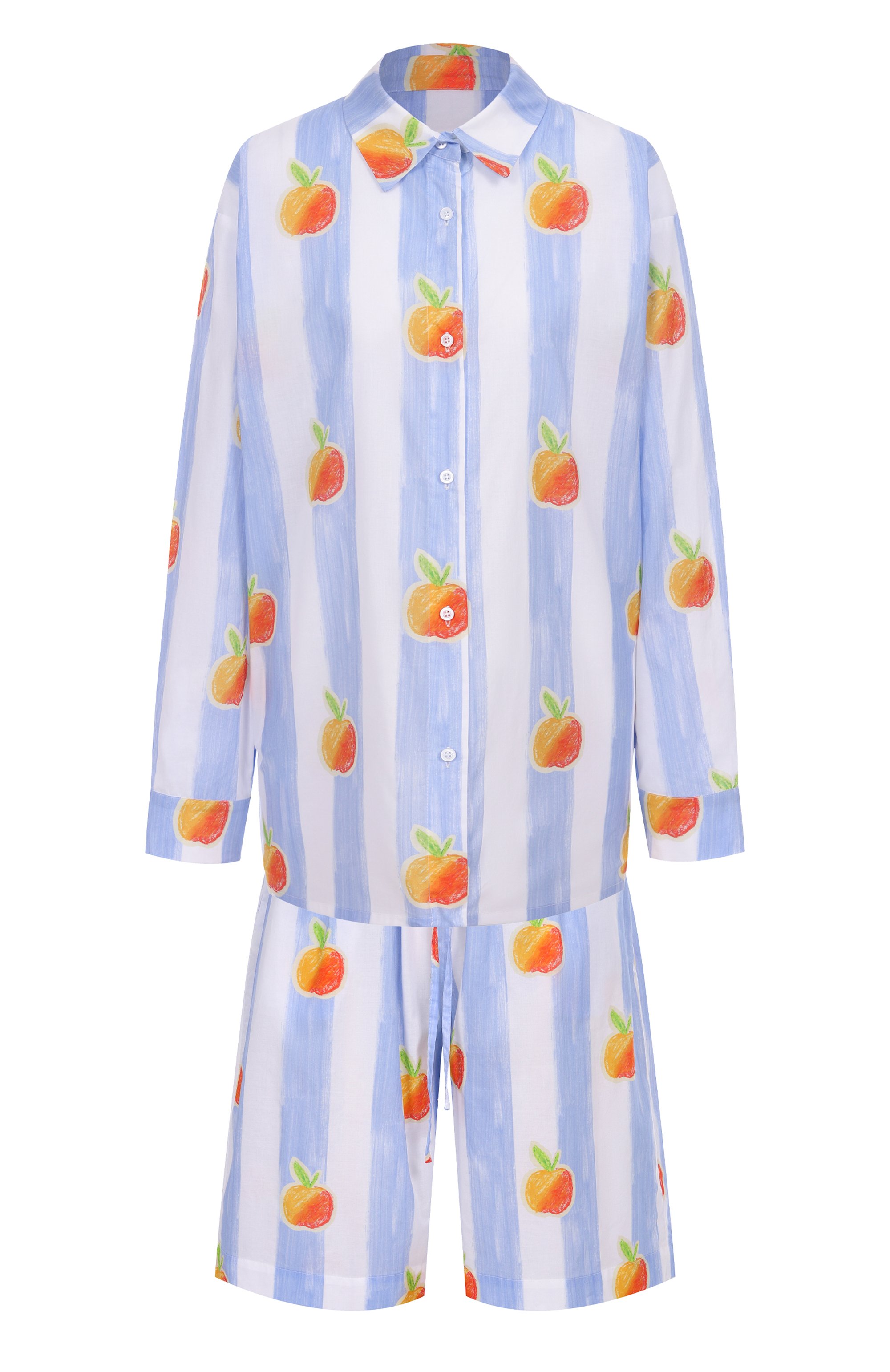 Хлопковая пижама ANY WOWZERS, арт. DOLVI02-APP-STRIPE, фото 1