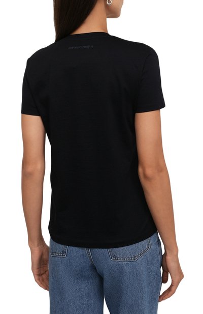 Хлопковая футболка EMPORIO ARMANI, арт. 3L2T7H/2J95Z, фото 4