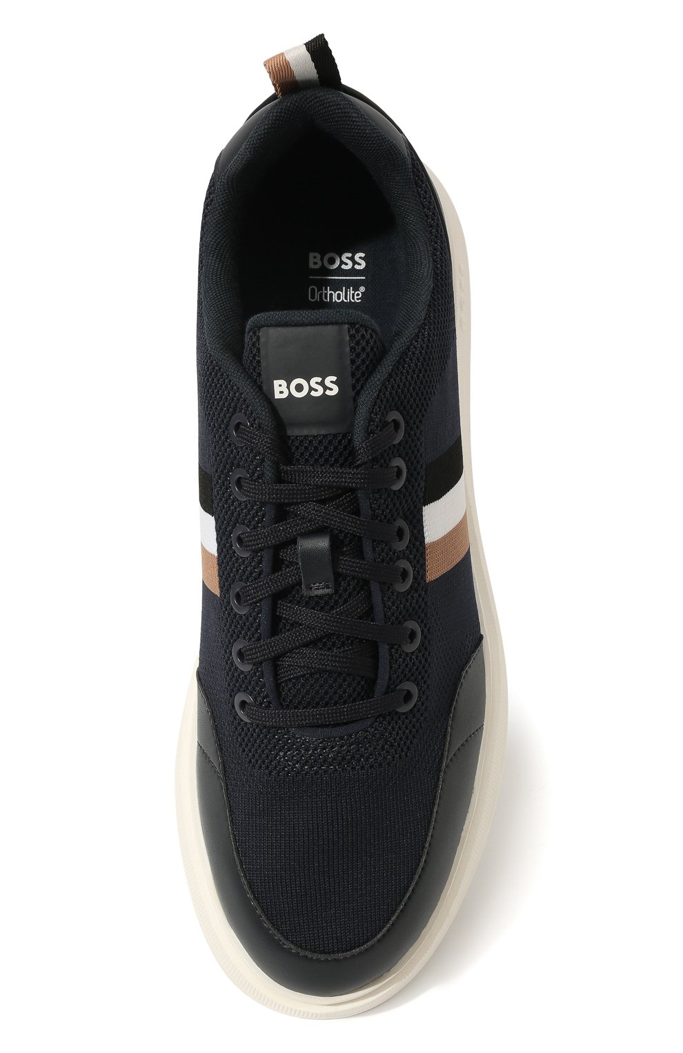 Комбинированные кеды BOSS, арт. 50474953, фото 6