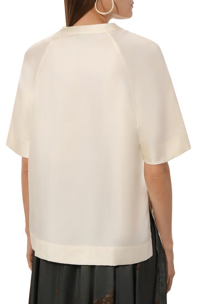 Шелковая блузка LOULOU DE SAISON, арт. ZEUS, фото 4