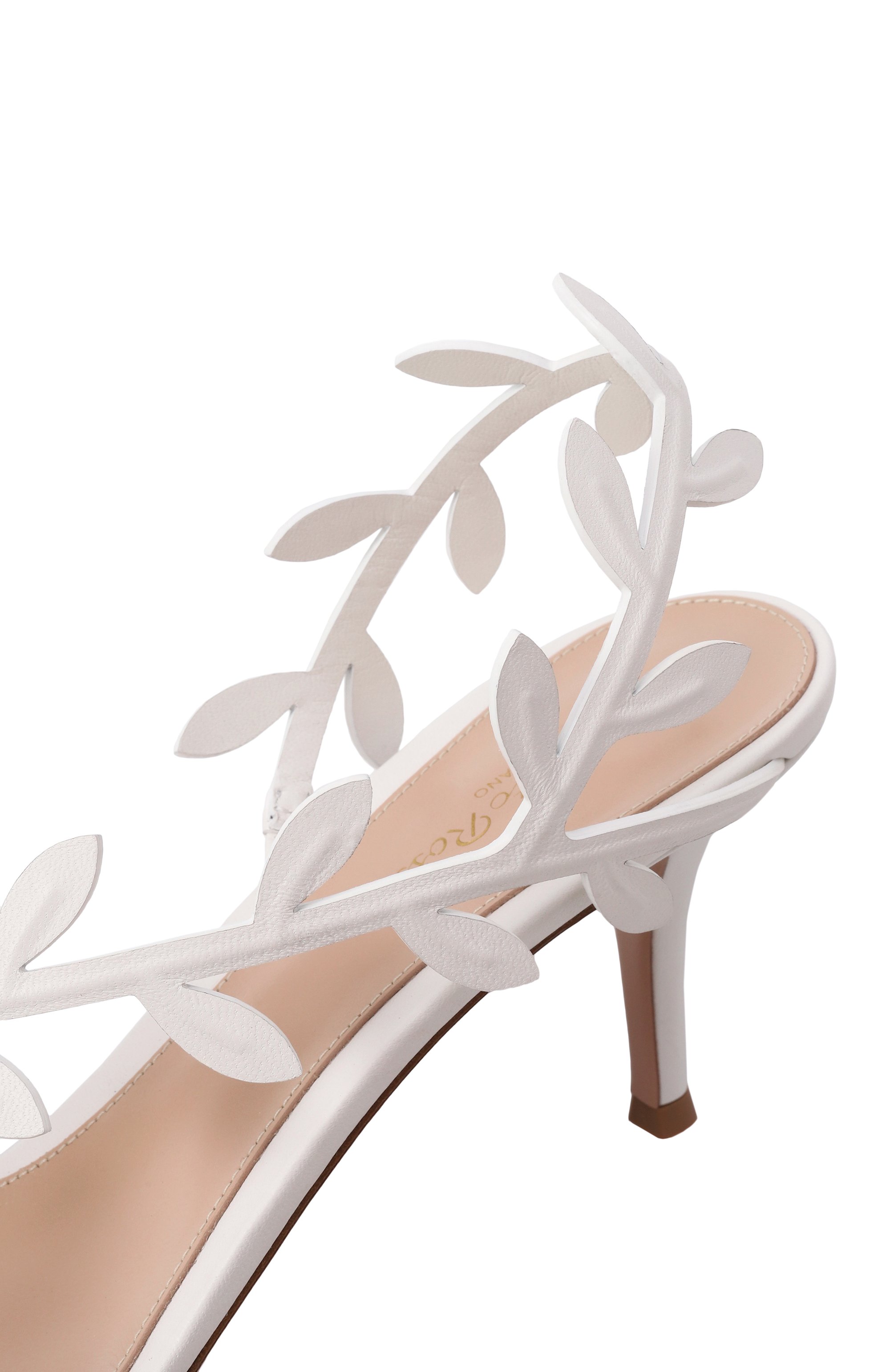 Кожаные босоножки flavia 70 GIANVITO ROSSI, арт. G32554.70RIC.GNPTRBI, фото 7