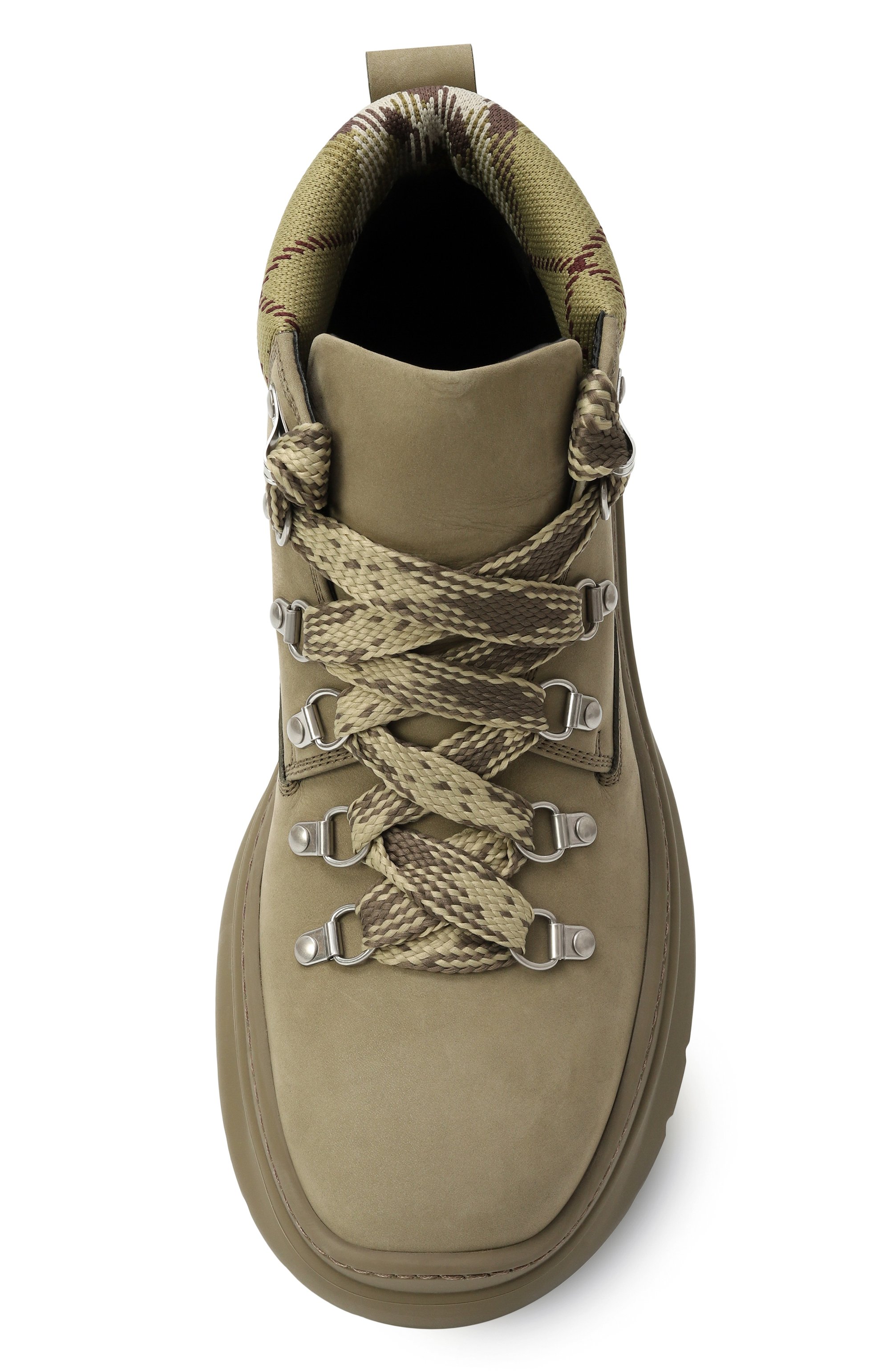 Хайкеры scoot из нубука BURBERRY, арт. 8102518, фото 6