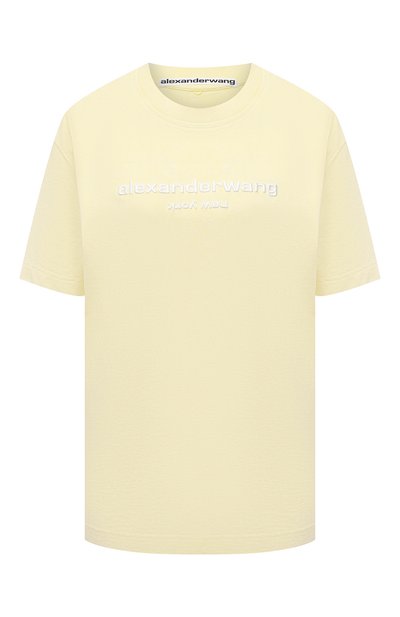 Женская хлопковая футболка ALEXANDER WANG, арт. UCC1211030