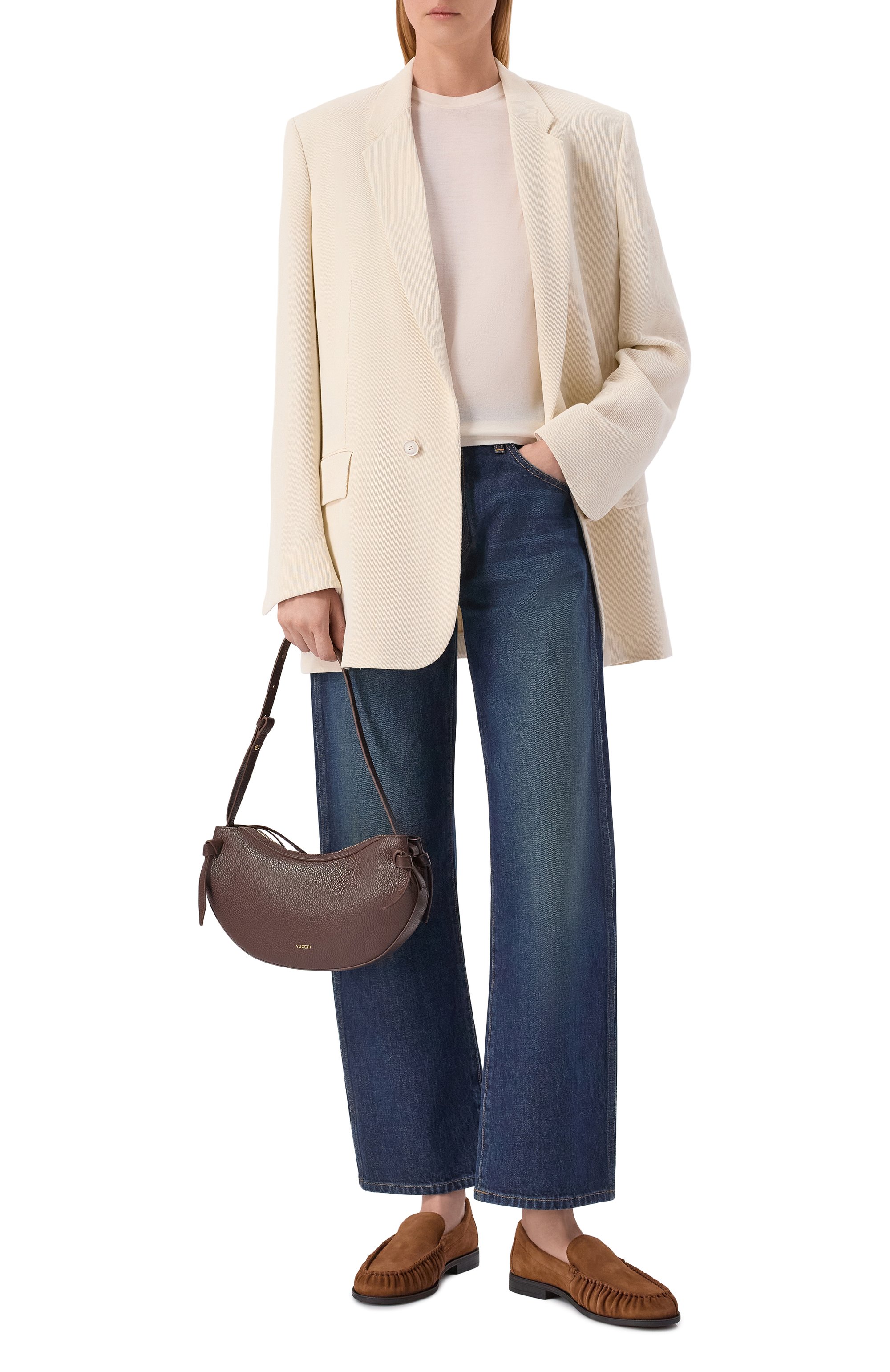 Сумка fortune cookie YUZEFI, арт. F0RTUNE C00KIE/PEBBLE GRAIN LEATHER, фото 3