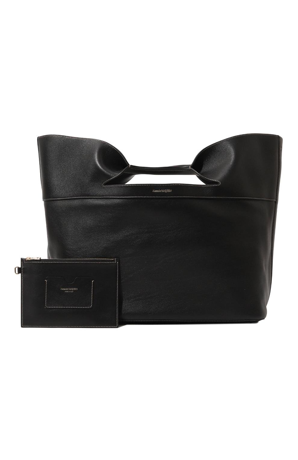 Сумка-тоут the bow ALEXANDER MCQUEEN, арт. 47093441BLCA, фото 7