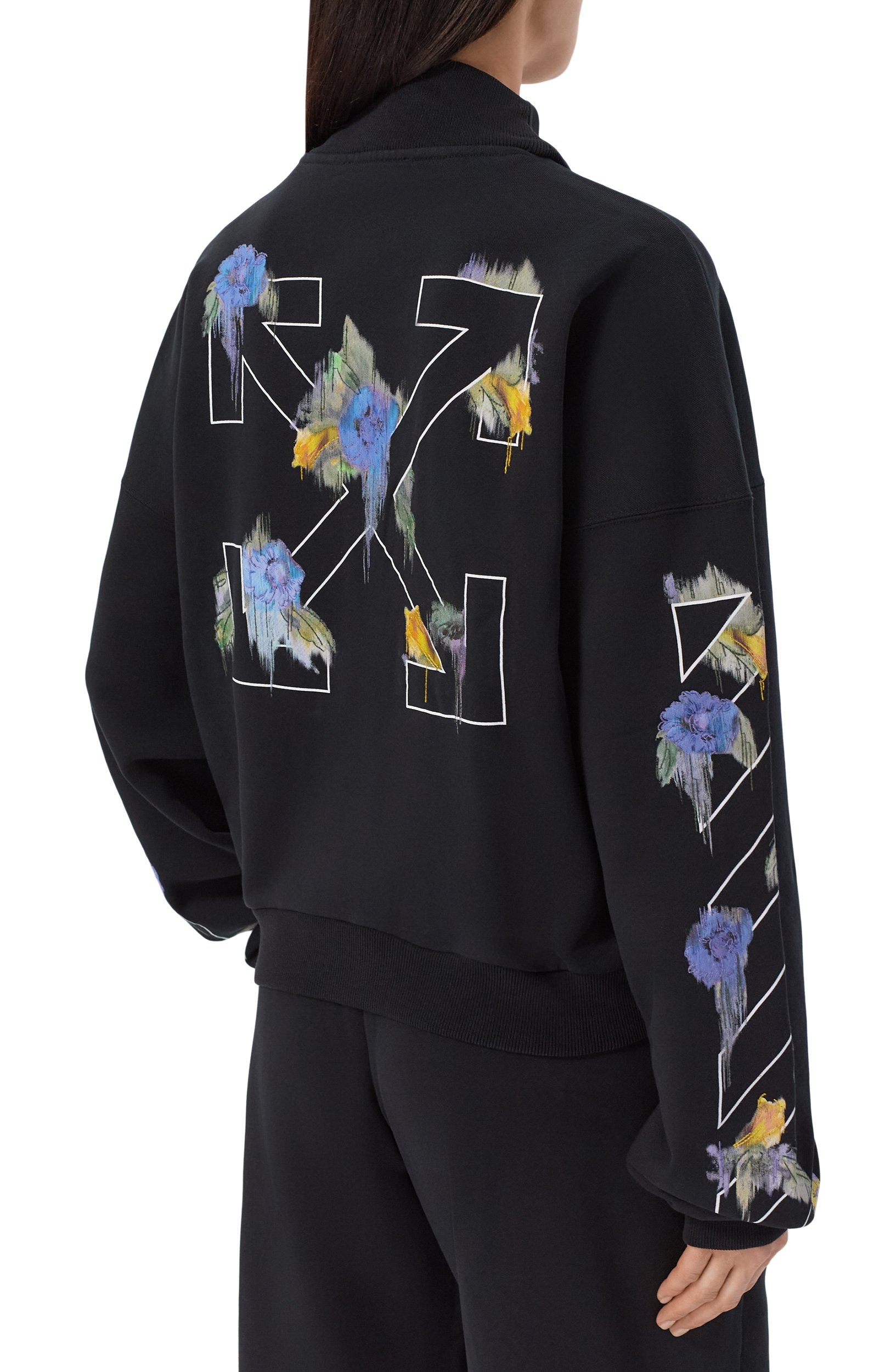 Хлопковая толстовка OFF-WHITE, арт. 2FE00507T, фото 4