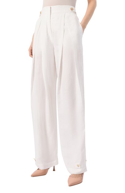 Брюки из вискозы и льна FREEAGE, арт. WS25.PT140.2070.100, фото 3