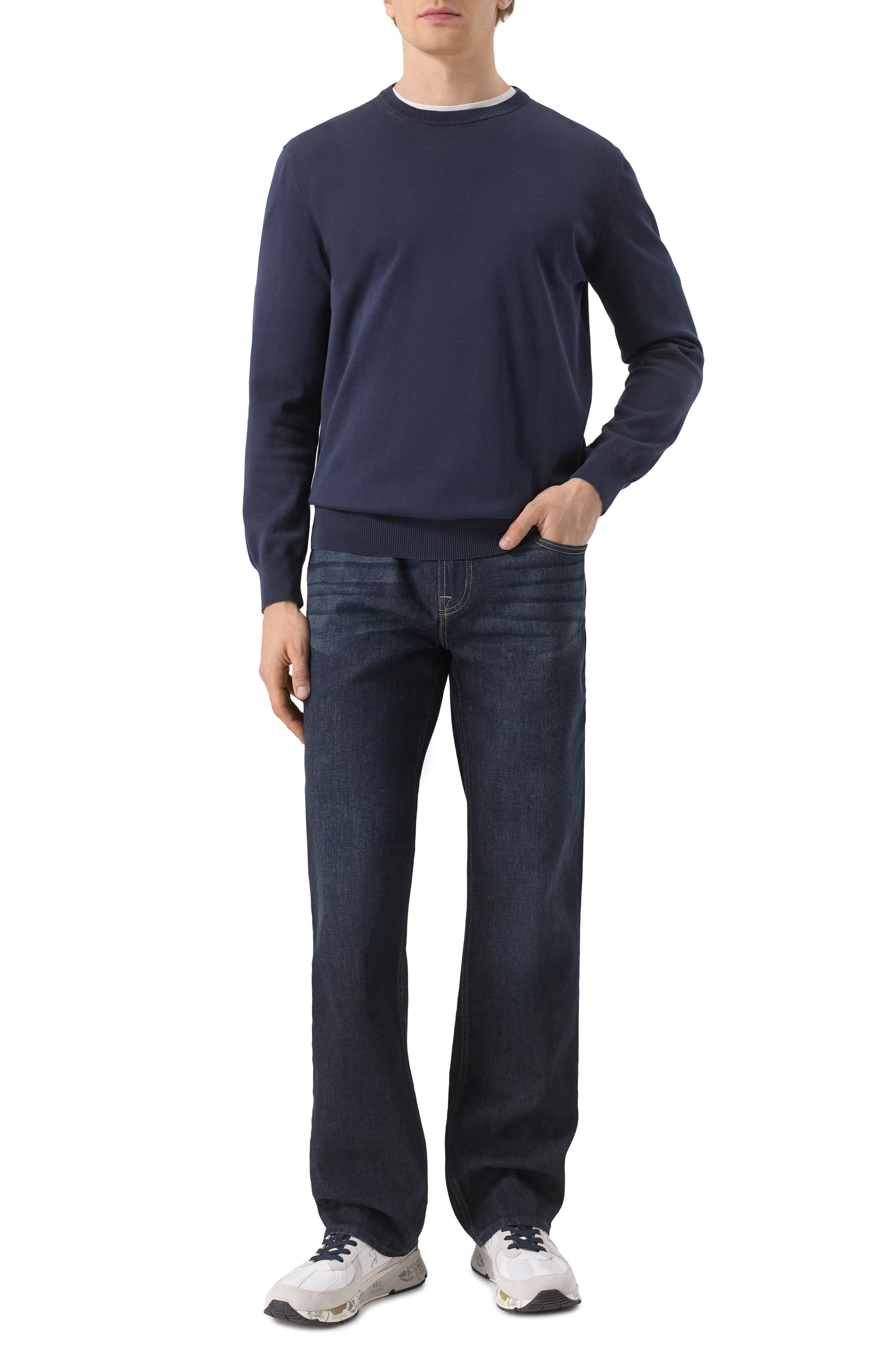 Комбинированные кроссовки mase PREMIATA светло-серого цвета по цене 33400 руб., арт. MASE, фото 2 Комбинированные кроссовки mase PREMIATA, арт. MASE, фото 2