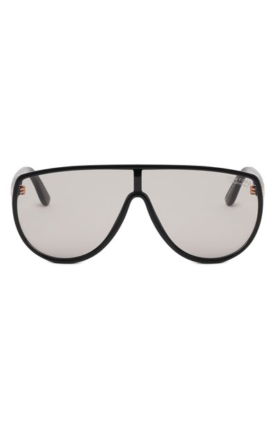Солнцезащитные очки TOM FORD серого цвета по цене 58050 руб., арт. TF1182 01A, фото 2 Солнцезащитные очки TOM FORD, арт. TF1182 01A, фото 2