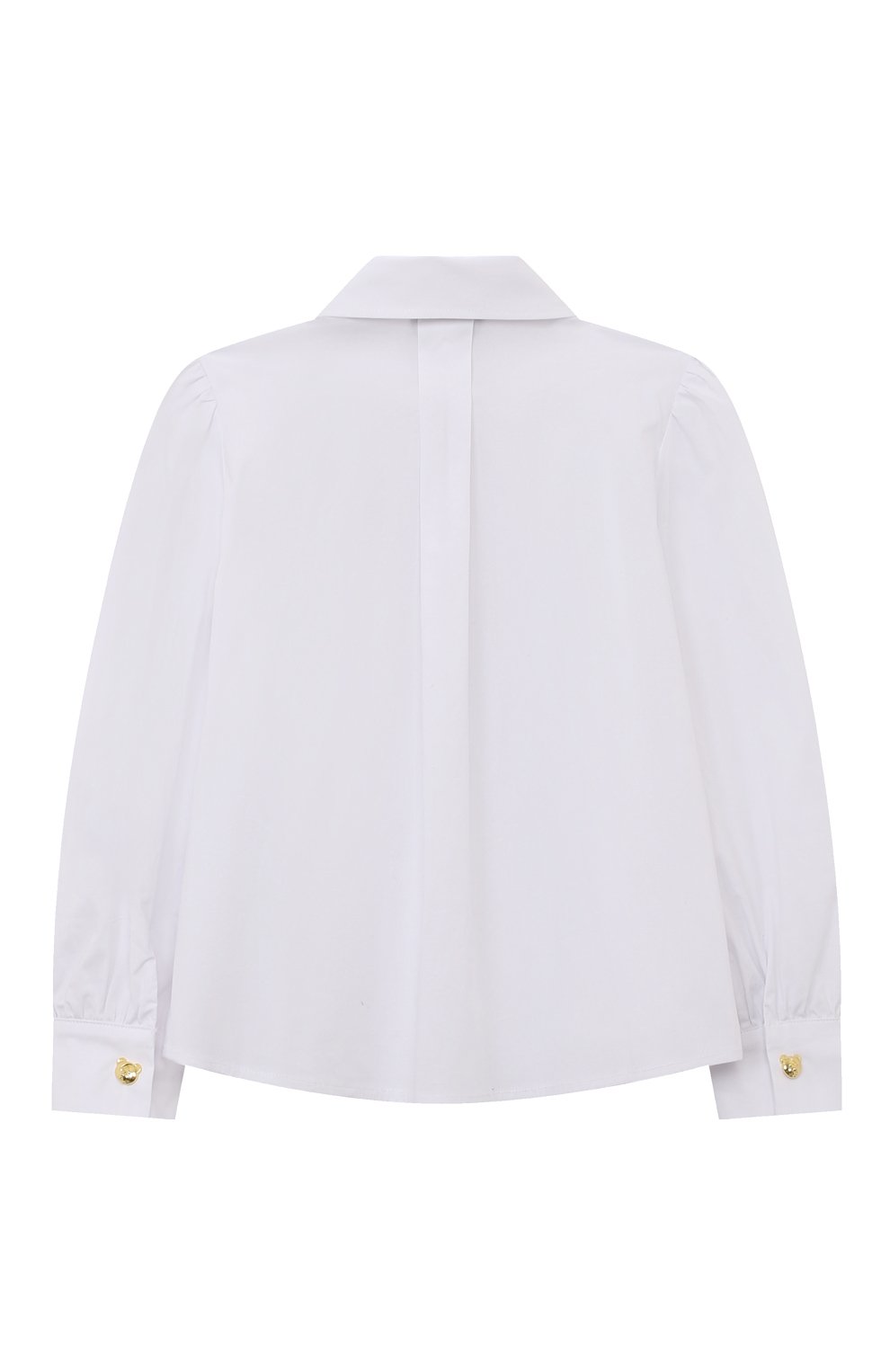 Хлопковая блузка MOSCHINO, арт. HDC01M/N0Z73/4A-8A, фото 2