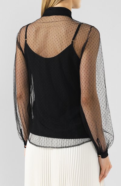 Блузка с сеткой TEREKHOV GIRL, арт. 2BL016/0411.900.3/S19, фото 4