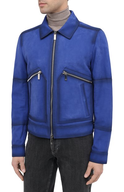 Кожаная куртка BERLUTI, арт. R18LBL76-001, фото 4