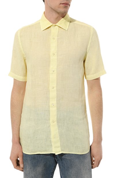 Льняная рубашка 120% LINO, арт. 31ALIM19FZ/0000115/S00, фото 3