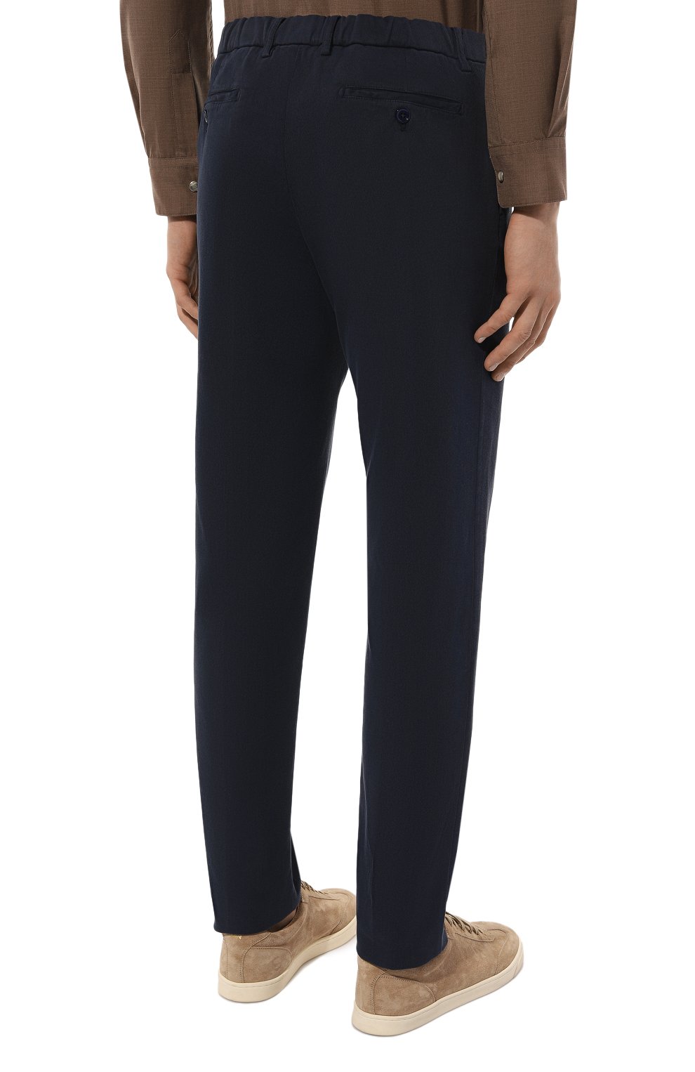 Брюки из хлопка и шелка MARCO PESCAROLO, арт. EV0/4907, фото 4