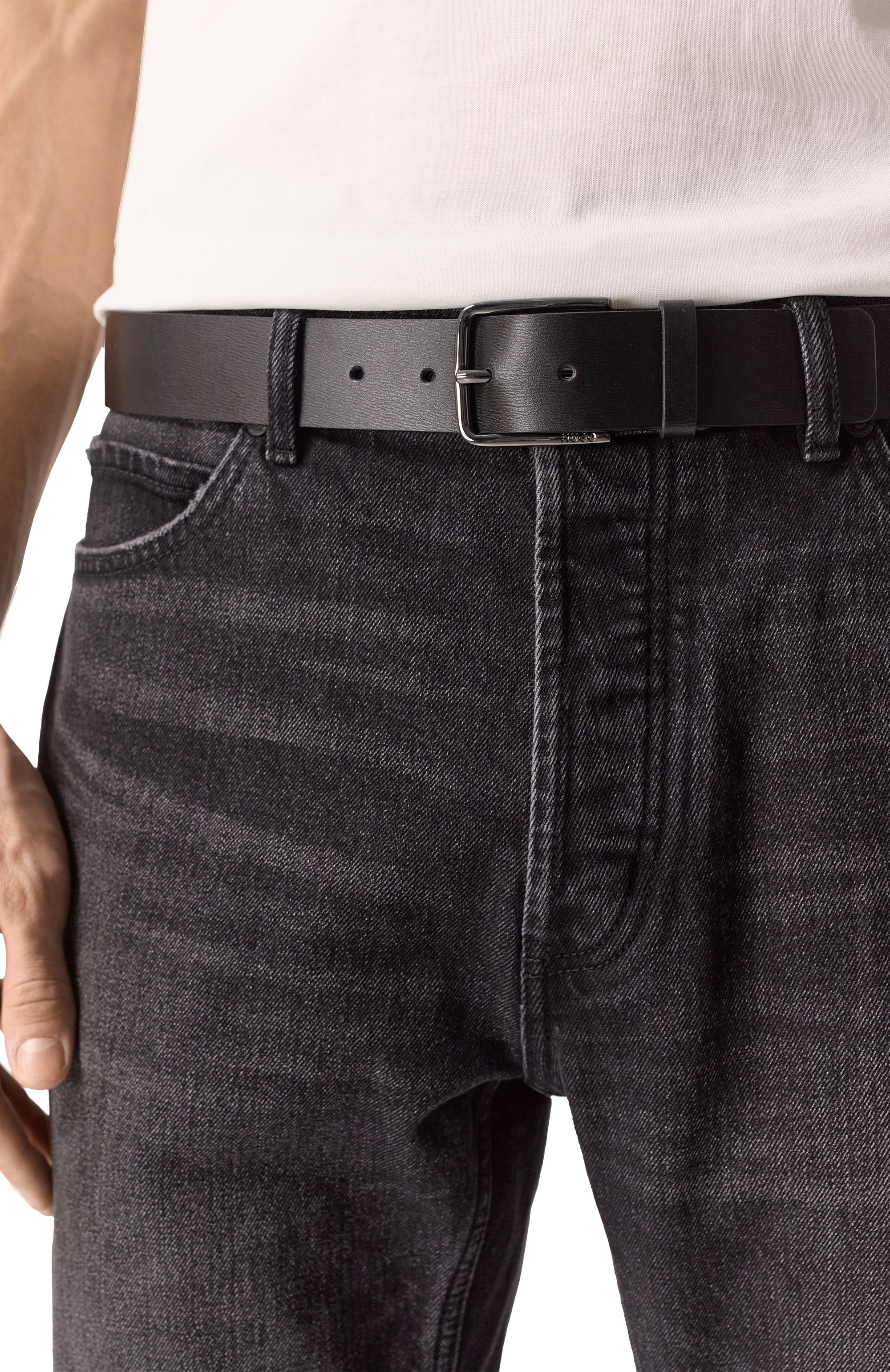 Кожаный ремень HUGO, арт. 50491997, фото 2