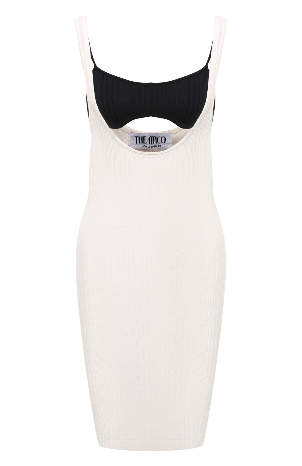 Хлопковое платье THE ATTICO, арт. 247WCA339, фото 1