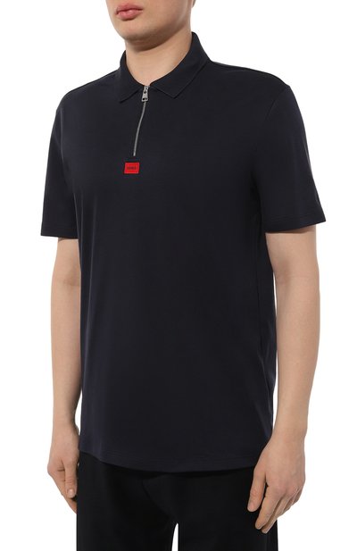 Хлопковое поло HUGO, арт. 50509866, фото 3