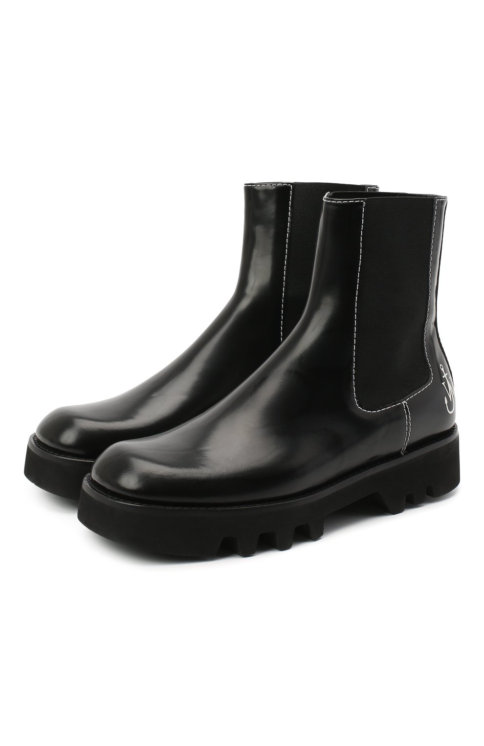 Кожаные ботинки JW ANDERSON, арт. AN35217A/12160, фото 1