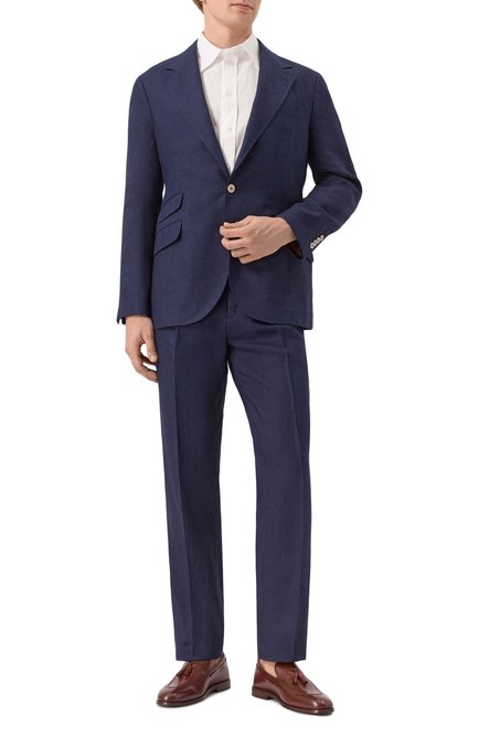 Мужские кожаные лоферы BRUNELLO CUCINELLI, арт. MZUDIPB703