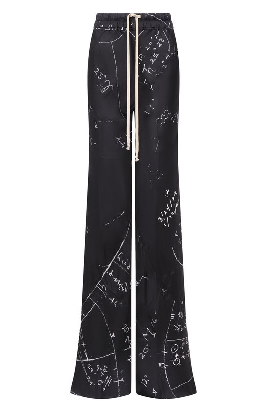 Брюки Rick Owens RP01F6304/KP1 Чёрно-белый RP01F6304/KP1