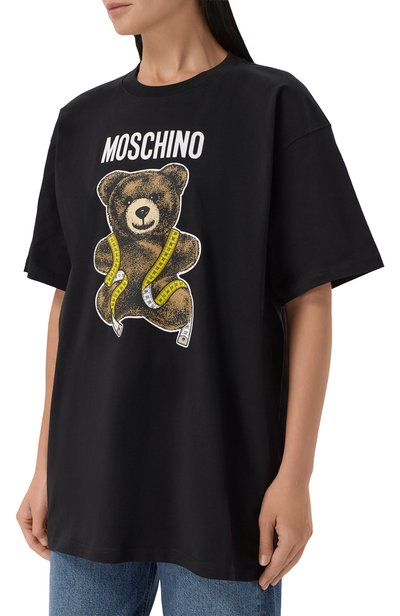 Хлопковая футболка MOSCHINO, арт. V0707/5541, фото 3