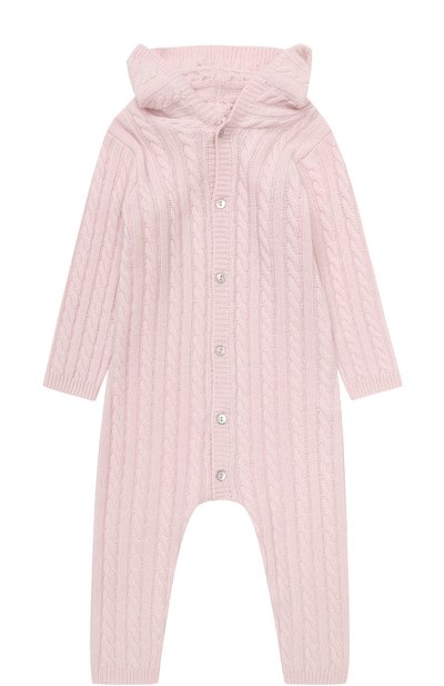 Кашемировый комбинезон с капюшоном LA PERLA, арт. 59975/18M-24M, фото 1