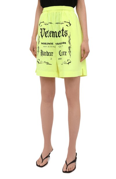 Хлопковые шорты VETEMENTS, арт. UA52TR400Y 1610/W, фото 3