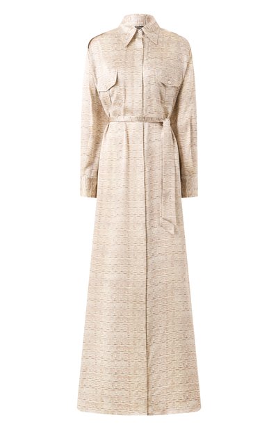 Женское атласное платье KITON, арт. D47321K0926E04