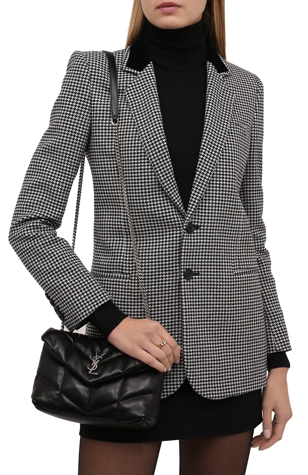Сумка puffer loulou mini SAINT LAURENT, арт. 620333/1EL00, фото 2