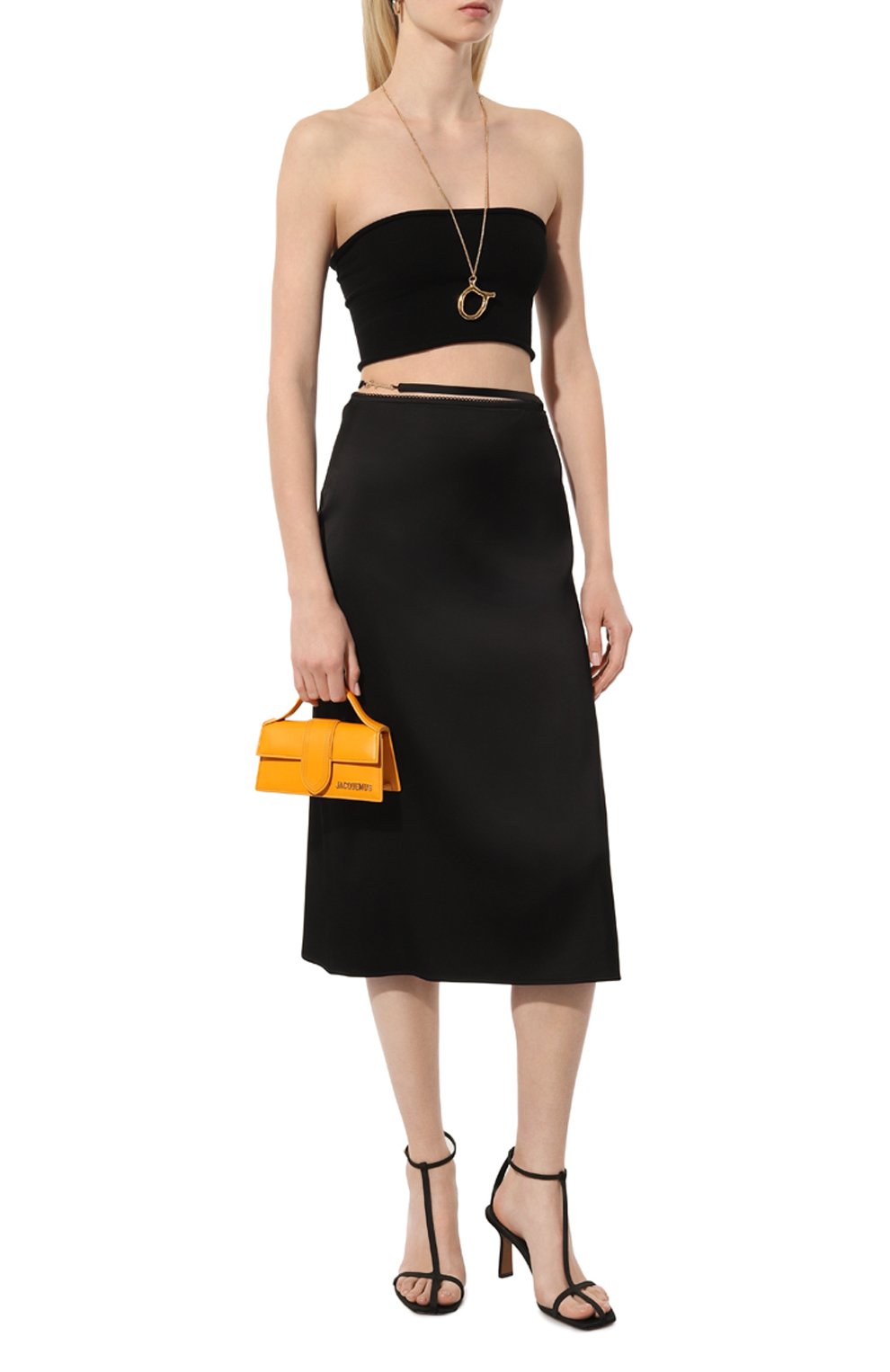 Юбка из вискозы JACQUEMUS, арт. 24E/241SK009-1000, фото 2