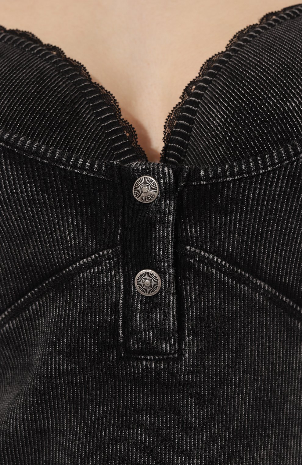 Хлопковое платье DIESEL, арт. A08440/0CJAB, фото 5