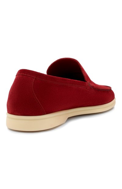 Замшевые лоферы summer walk LORO PIANA, арт. FAE8124, фото 4