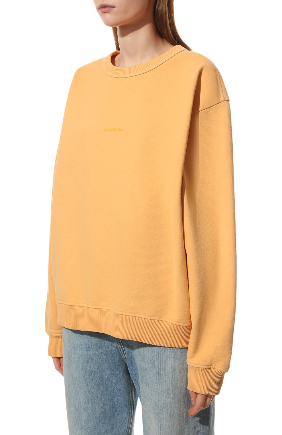 Хлопковый свитшот ACNE STUDIOS, арт. AI0067, фото 3