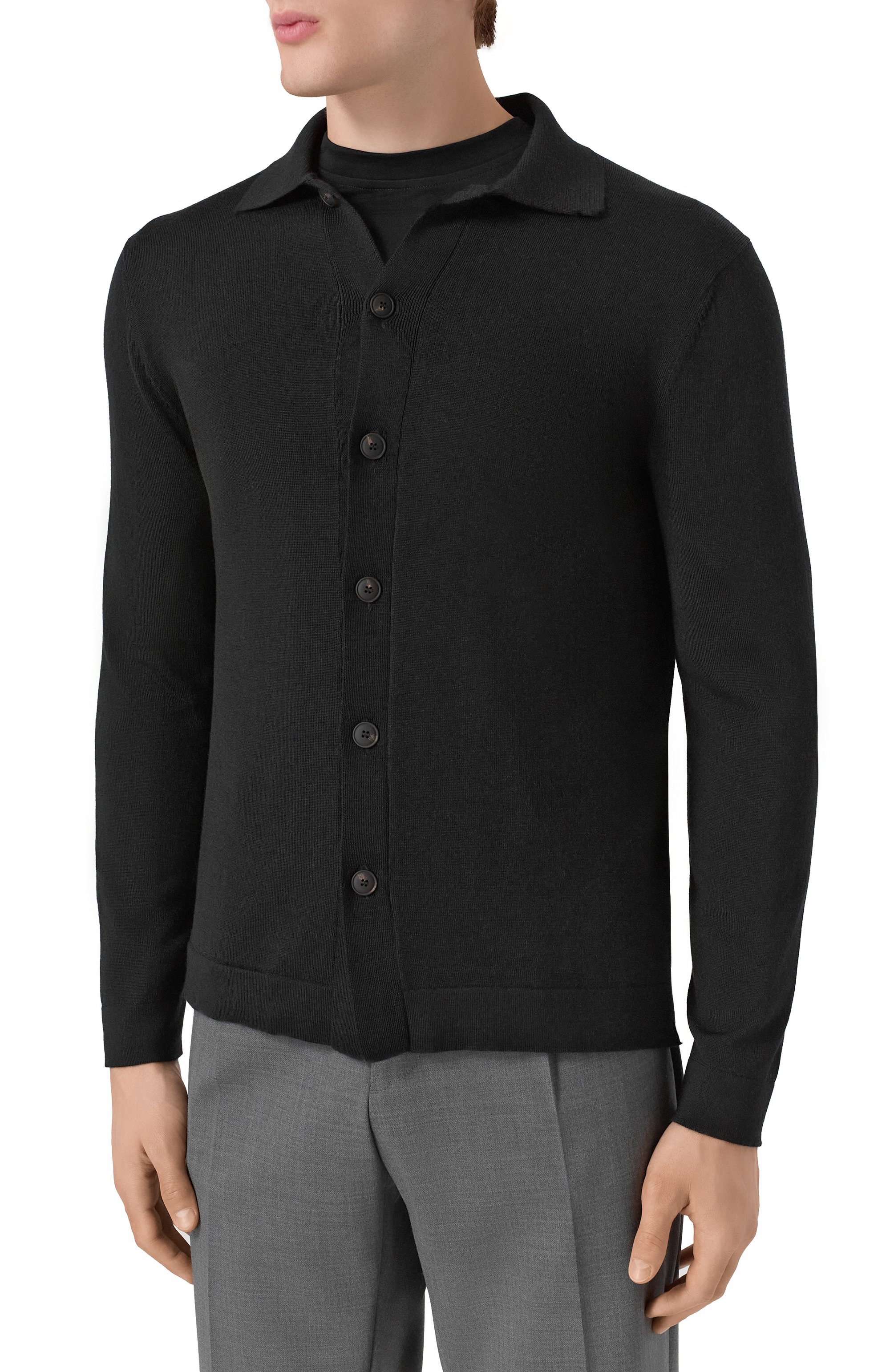 Шерстяная рубашка GRAN SASSO, арт. 57116/14822, фото 3