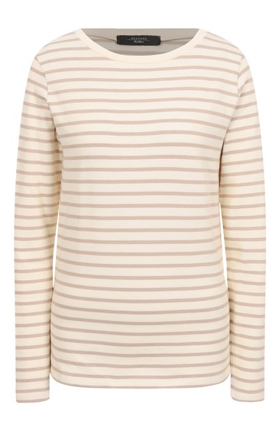 Хлопковый лонгслив WEEKEND MAX MARA, арт. ERASM0, фото 1