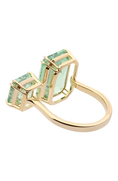 Кольцо millenia SWAROVSKI зеленого цвета по цене 21400 руб., арт. 5619626, фото 3 Кольцо millenia SWAROVSKI, арт. 5619626, фото 3