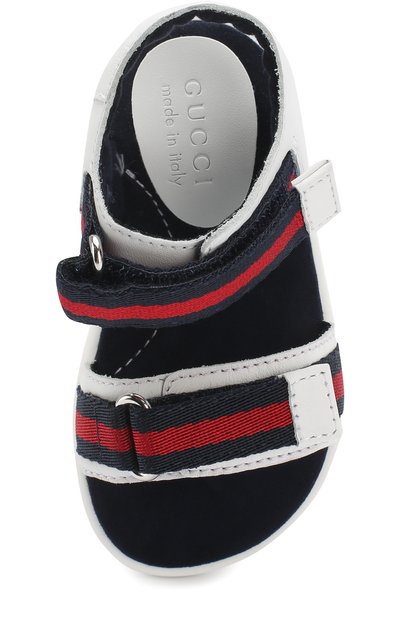Кожаные сандалии GUCCI, арт. 257759/BLN10, фото 4