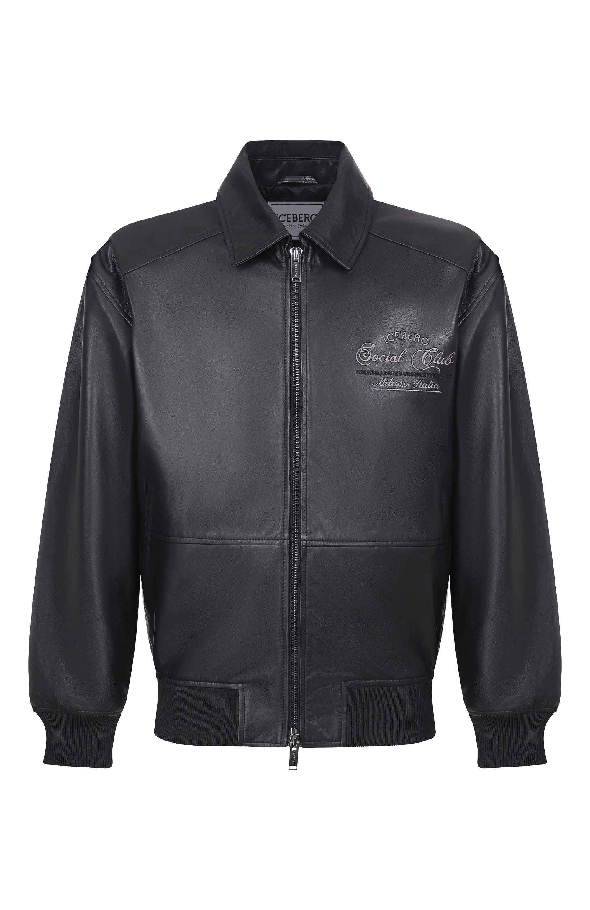 Кожаный бомбер ICEBERG, арт. Z020/6805, фото 1