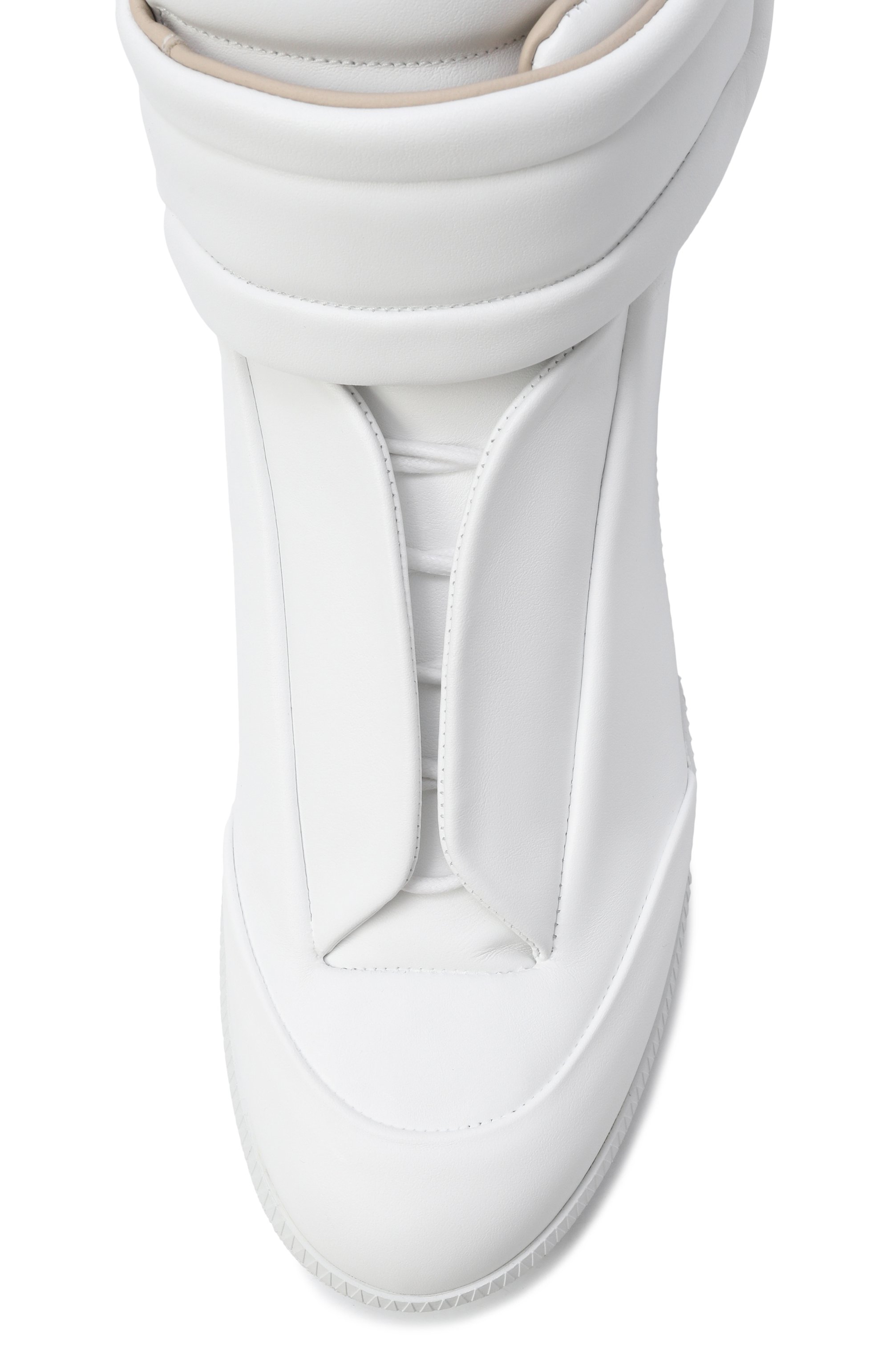 Кожаные кеды future MAISON MARGIELA белого цвета по цене 113500 руб., арт. S57WS0538/P7573, фото 5 Кожаные кеды future MAISON MARGIELA, арт. S57WS0538/P7573, фото 5