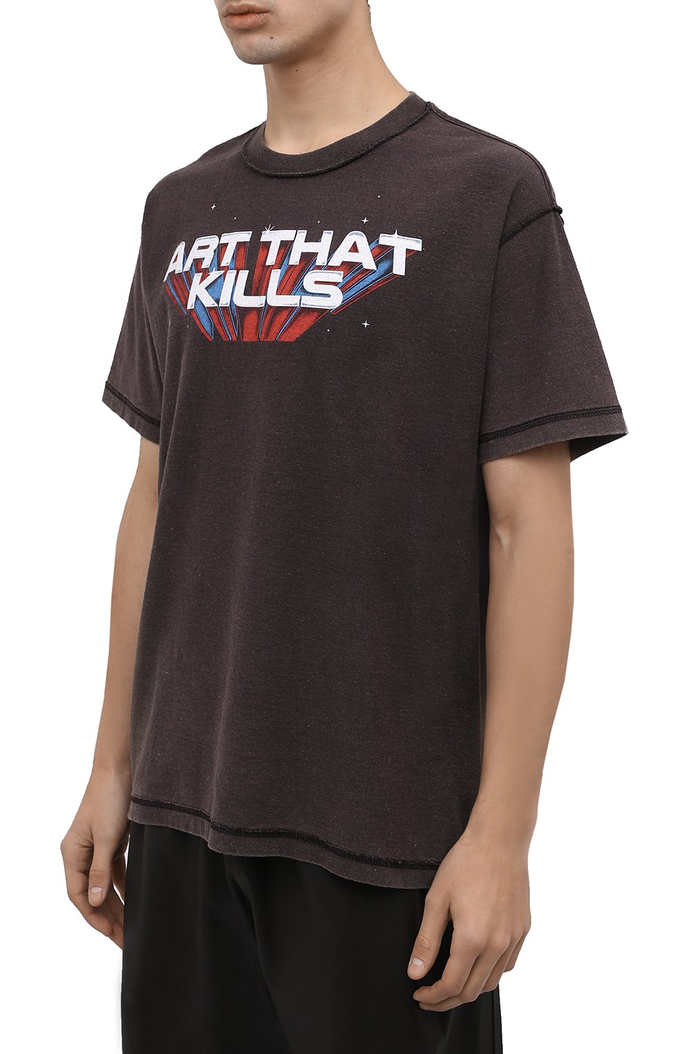 Хлопковая футболка GALLERY DEPT., арт. GD-ST-1000, фото 3