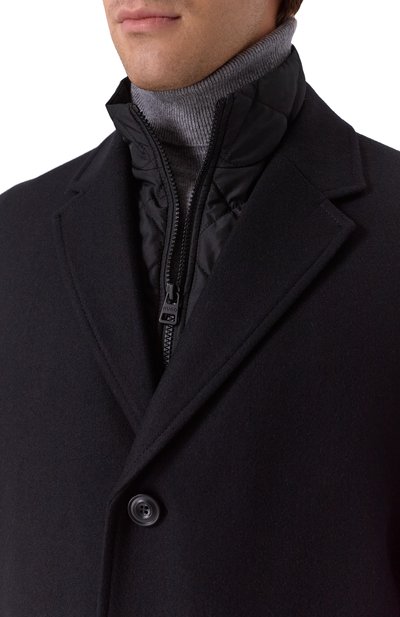 Шерстяное пальто HUGO, арт. 50546546, фото 5