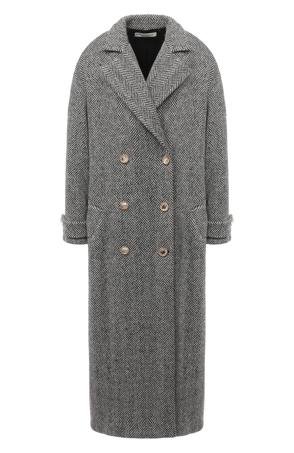 Шерстяное пальто ALESSANDRA RICH, арт. FAB2286-F3007, фото 1