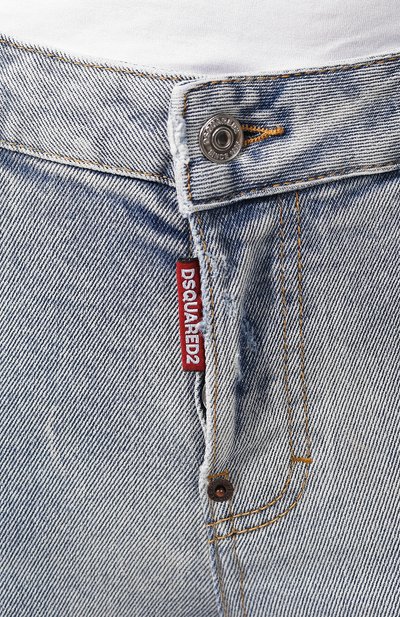 Джинсы DSQUARED2 синего цвета по цене 31100 руб., арт. S72LB0224/S30662, фото 5 Джинсы DSQUARED2, арт. S72LB0224/S30662, фото 5