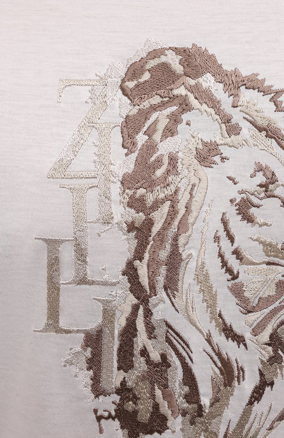 Хлопковая футболка ZILLI, арт. MEV-NT280-LY0N1/MC01, фото 5