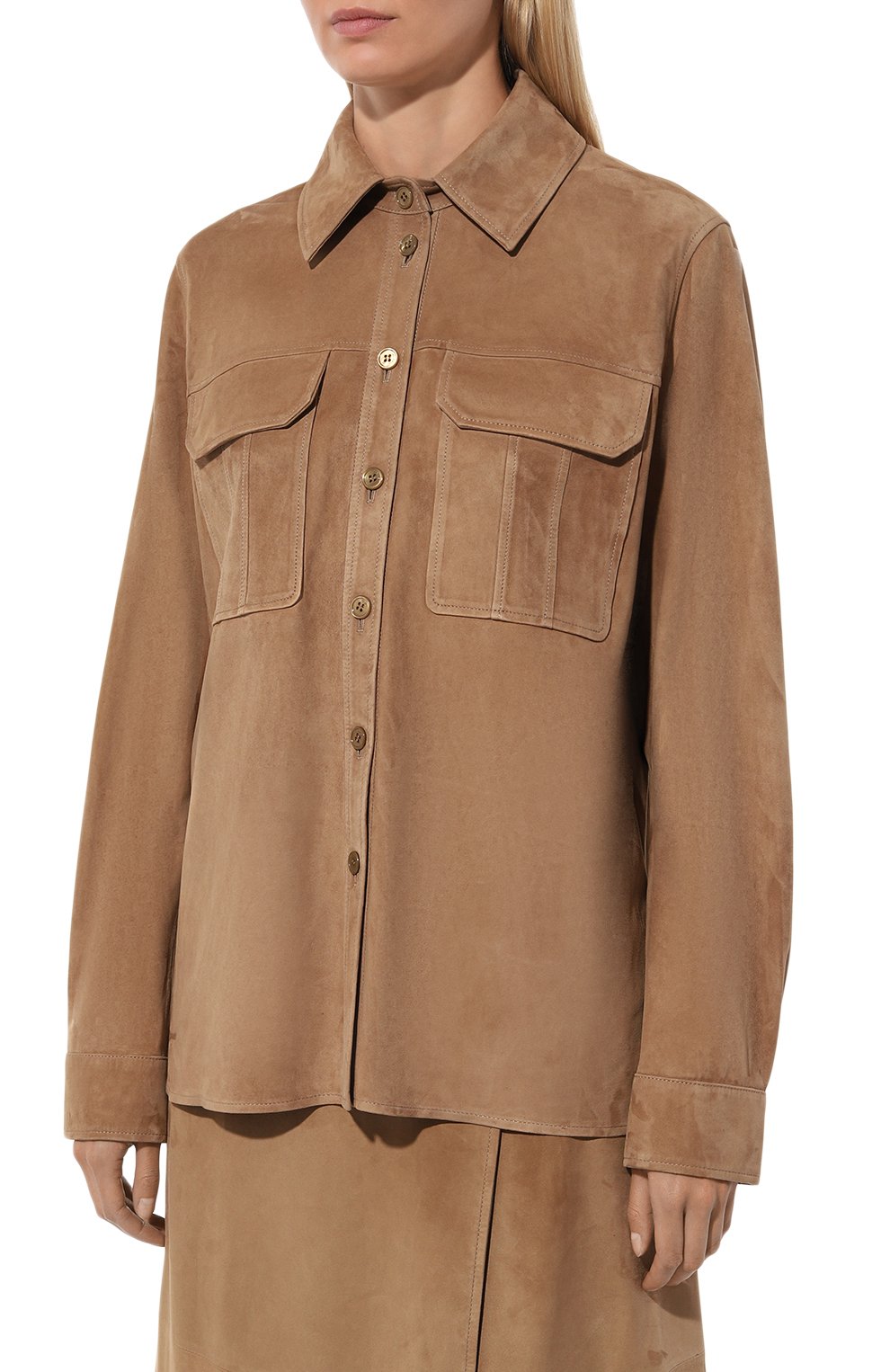 Замшевая рубашка MVST, арт. ZBGM-Y101, фото 3