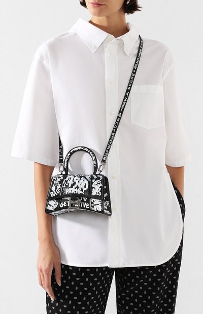 Сумка hourglass xs BALENCIAGA, арт. 592833/1BWIY, фото 5
