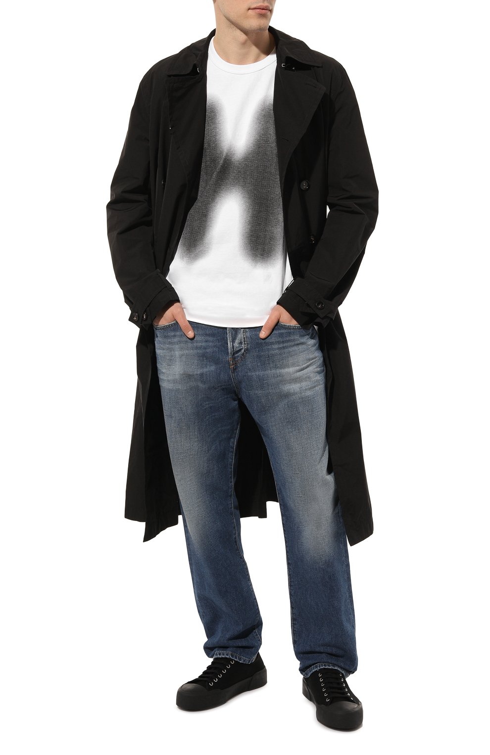 Хлопковая футболка HELMUT LANG, арт. M04HM509, фото 2