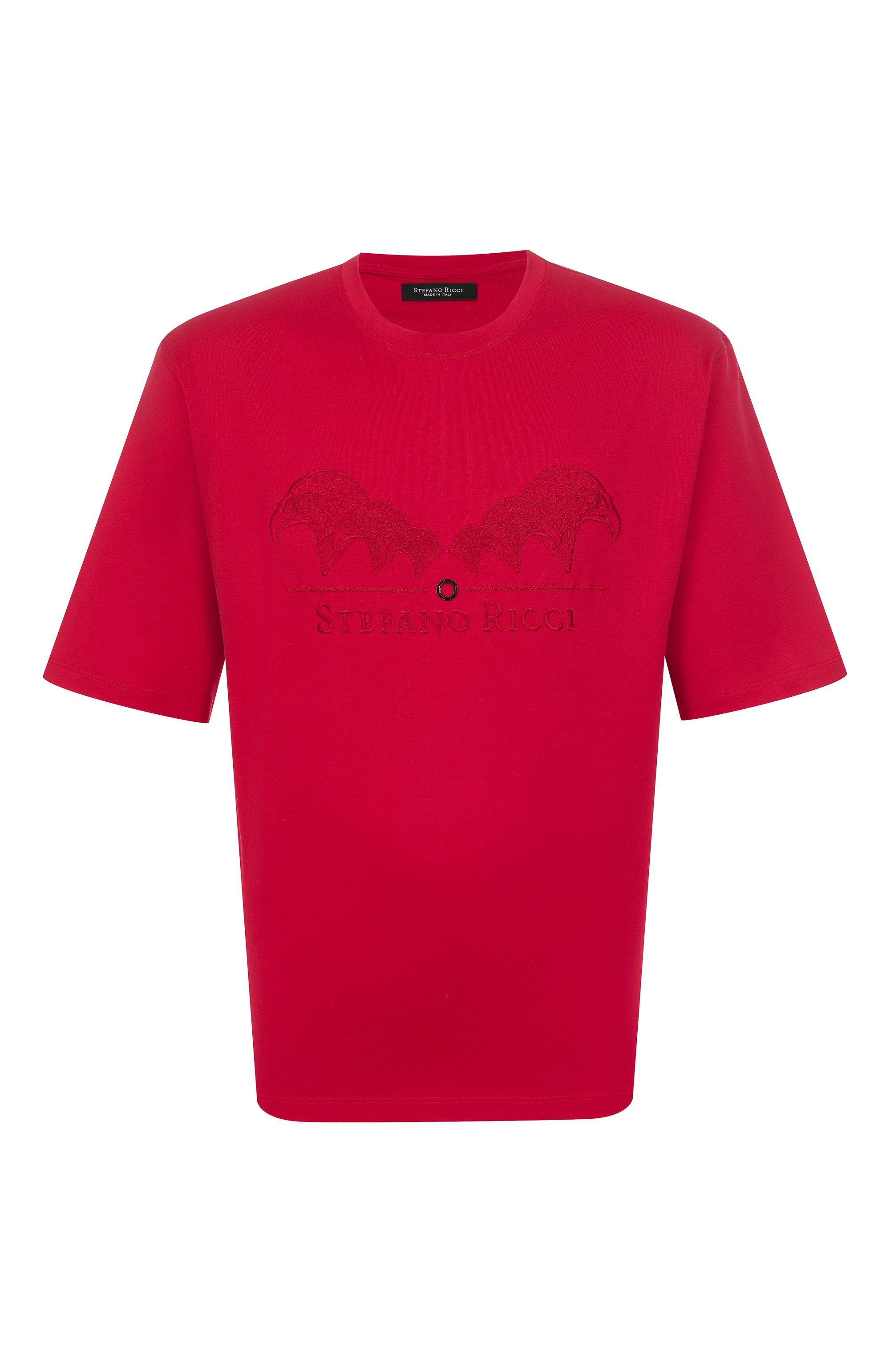 Хлопковая футболка STEFANO RICCI, арт. MNH5103980/LUXT, фото 1