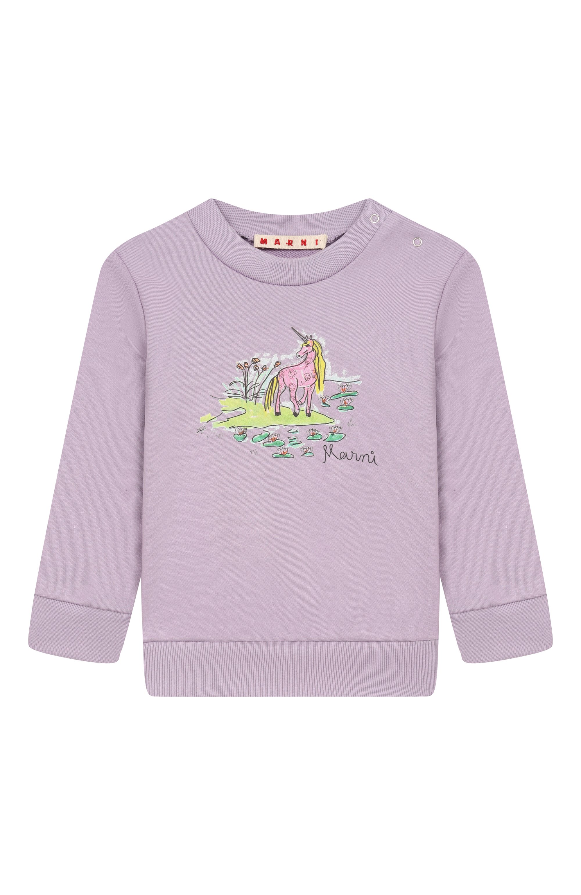 Хлопковый свитшот MARNI, арт. M01726/M00V0, фото 1